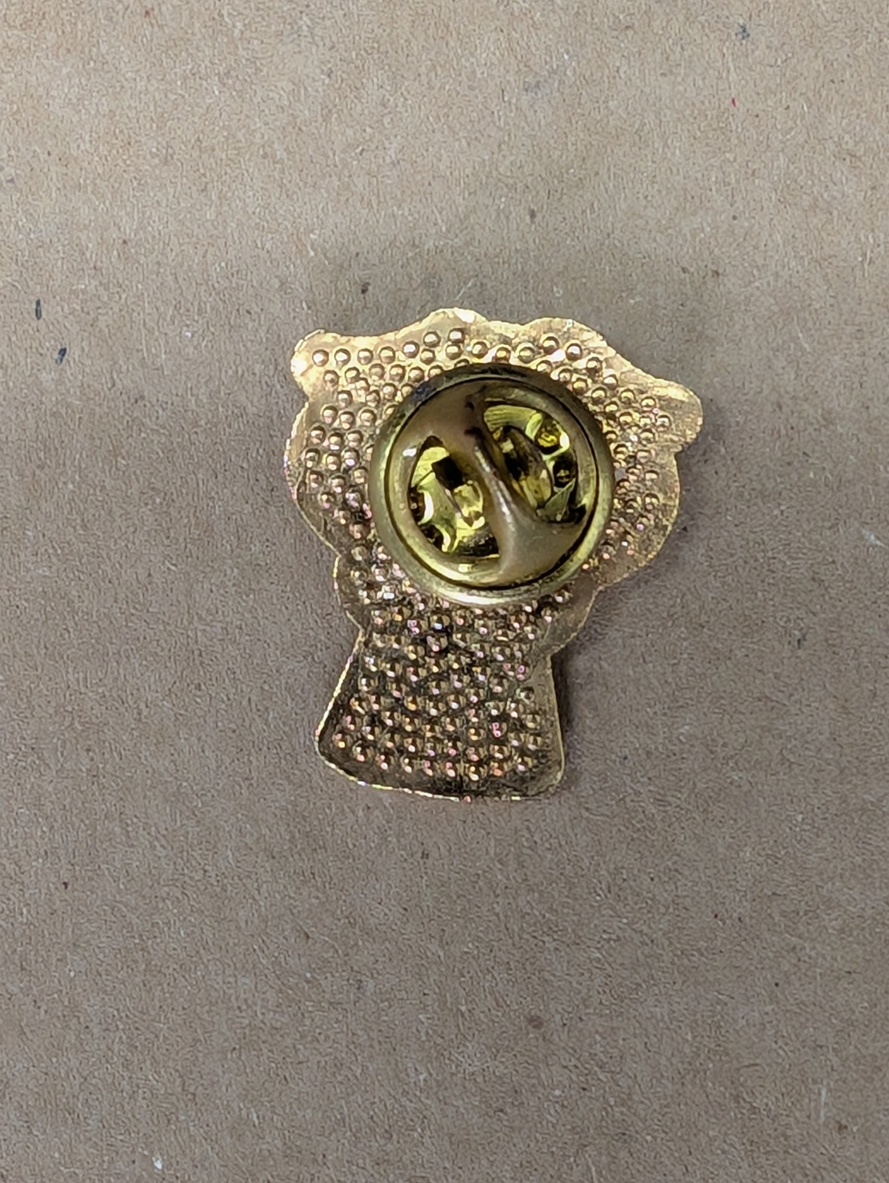 Vintage Gold Angel Brooch Pin - Picture 2 of 3